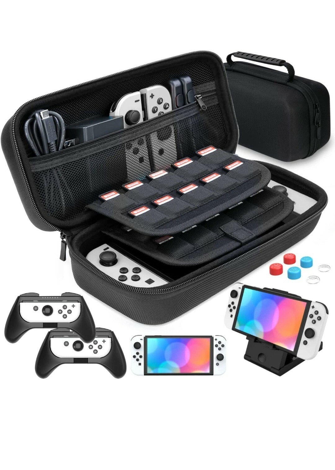 Nintendo Switch Accessory Deluxe Bundle HeysTop