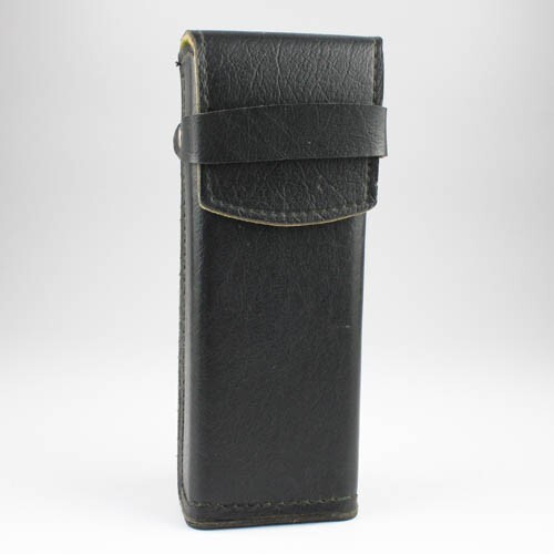 Unbranded - Faux Leather Hard Case Pouch for Flash or Other - 7" x 1.25" x 2.25"