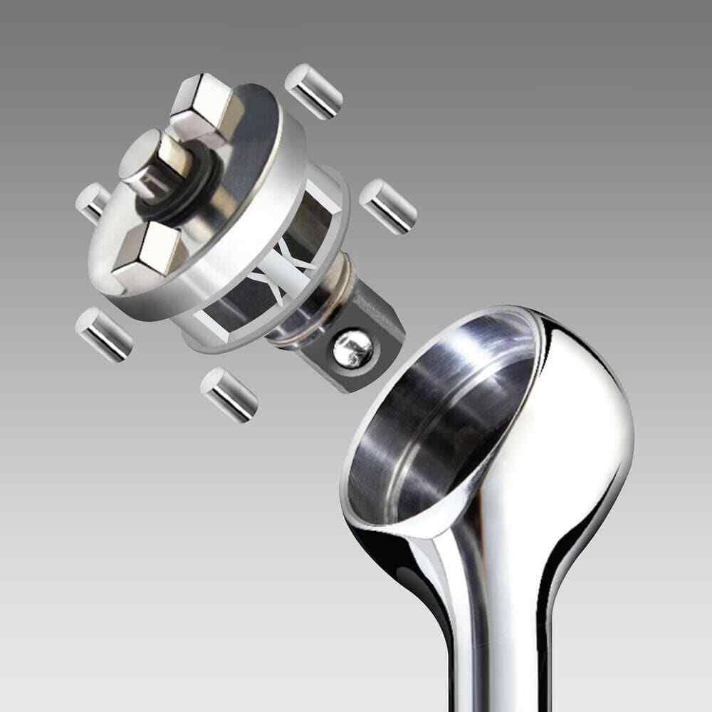 Gearless Ratchet 1/2 in. Drive Socket Quick Release Zero Degree Hand Tool