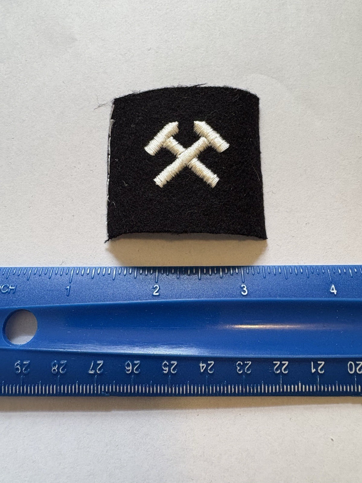 US Navy USN Shipfitter Black Job Rating Insignia Striker Patch INV12776