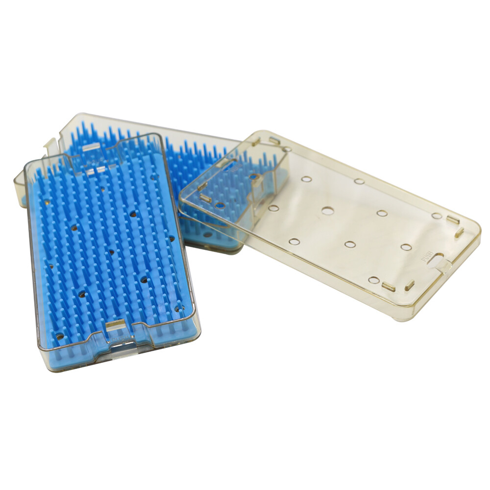 Double layer surgical box surgical tray sterilization case box with mat PPSU