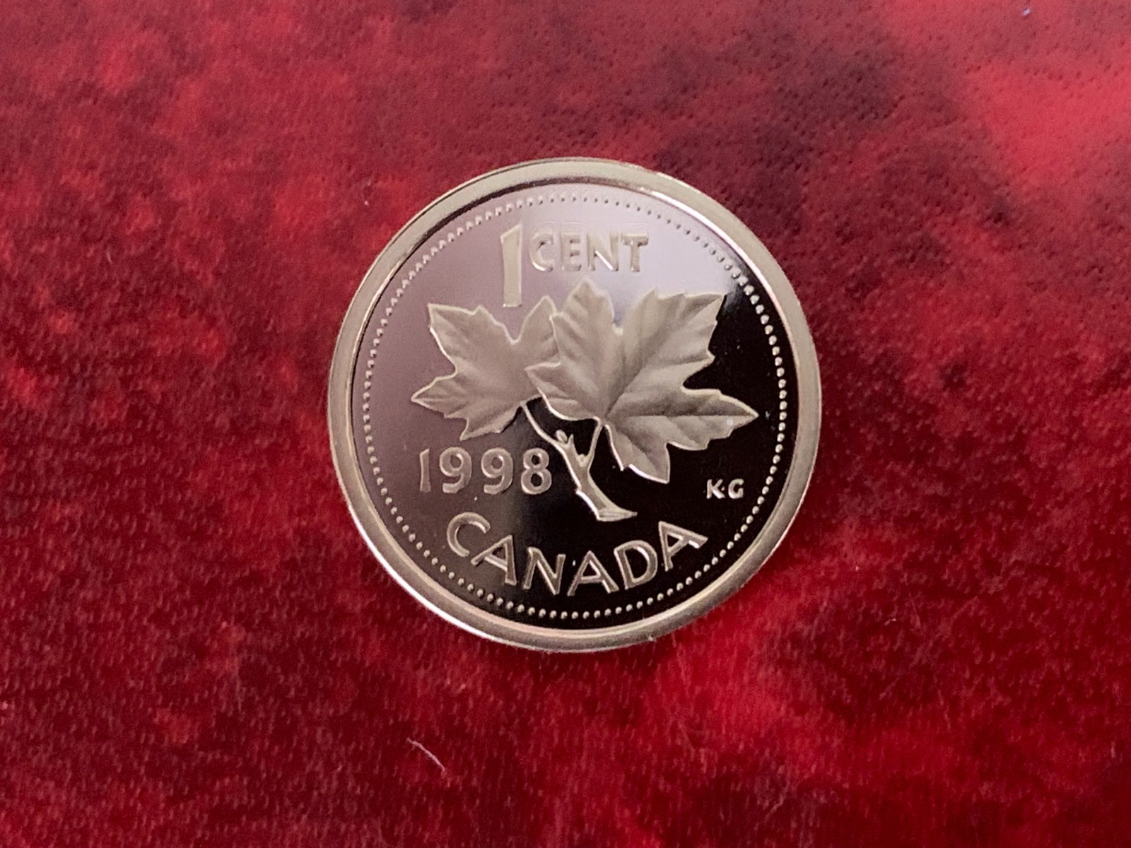 Canada 1 Cent 1998 Proof Coin-Uncirculated