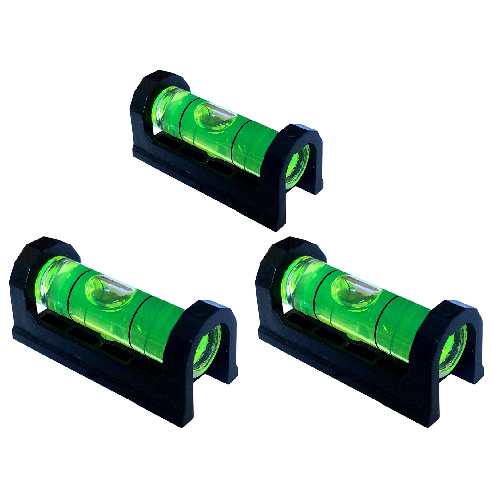 3 Pack Mini Magnetic Spirit Level 37mm 1 1/2" For Tv Mounts E