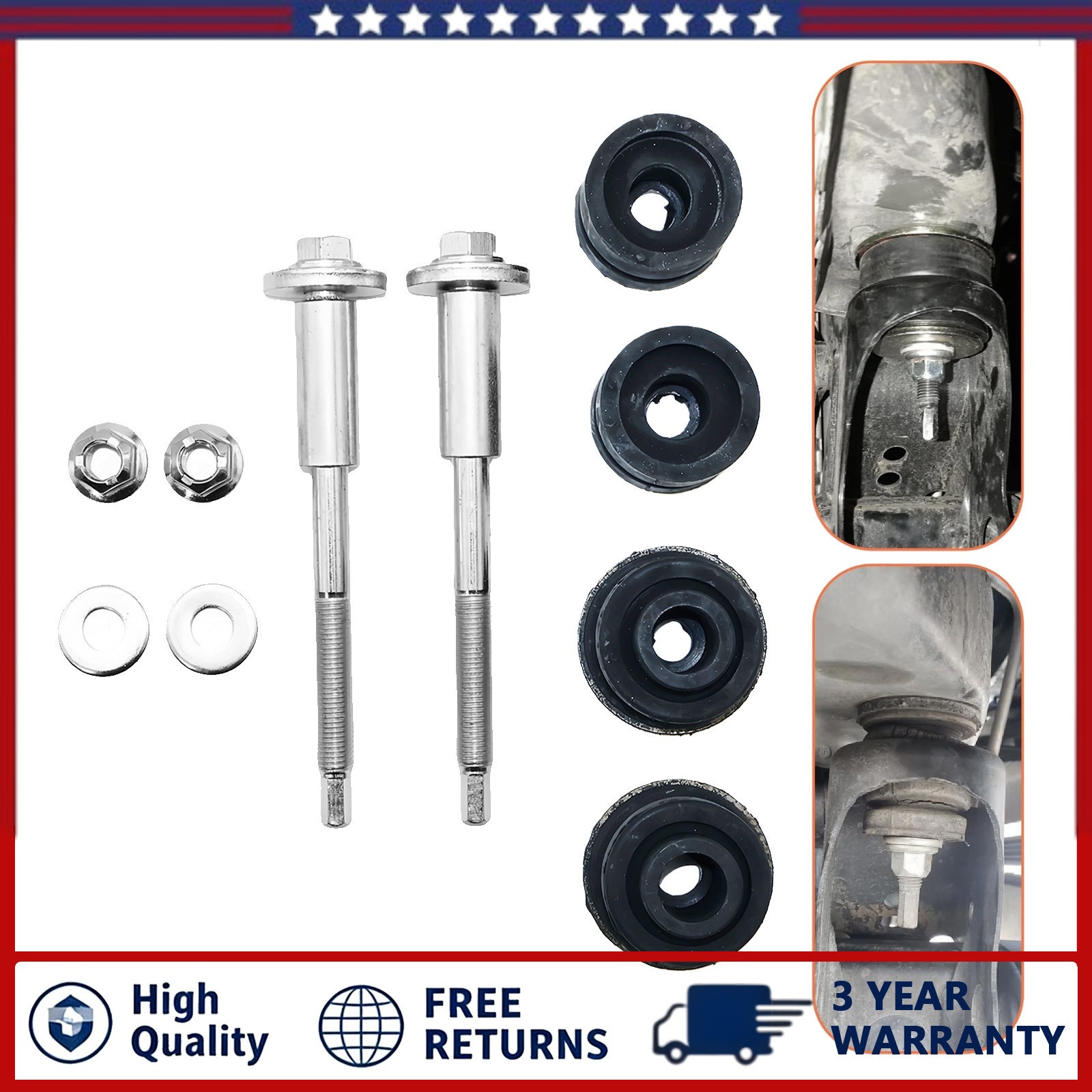 Body Cab Mount Bushing Kit For 05-18 Toyota Tacoma 5220104040 5220204030 924-267