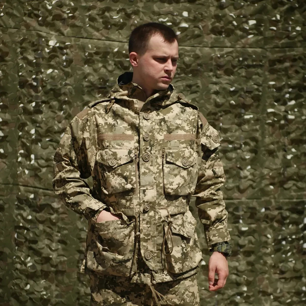 Tactical Military SAS Smock Jacket Rip-Stop Windproof Field Combat
