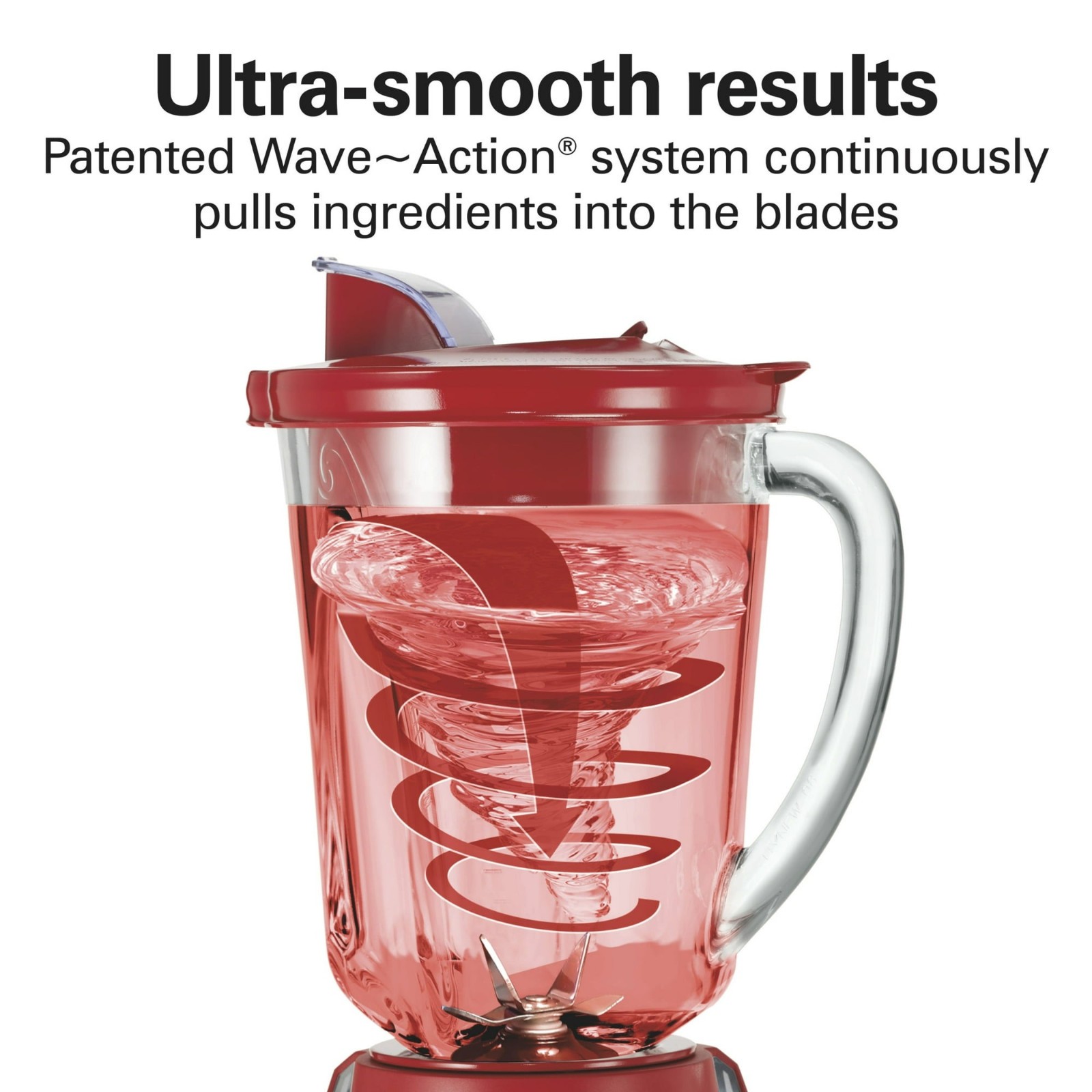 Hamilton Beach 48oz Wave Action Blender Red Kitchen FREESHIP