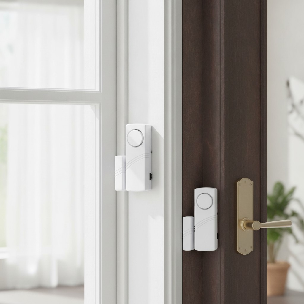 Secure Home 2-Pack Window and Door Alarm - Long Battery Life, Easy Setup