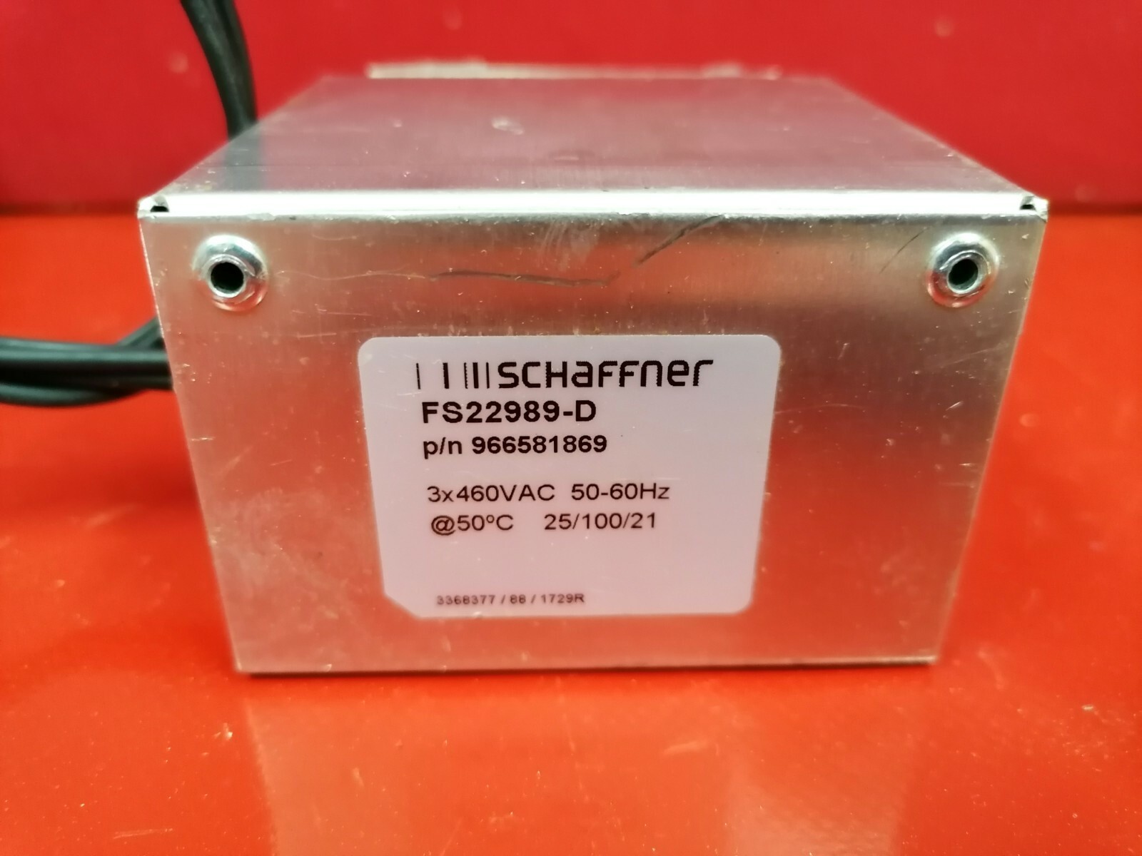 Schaffner FS22989-D Used