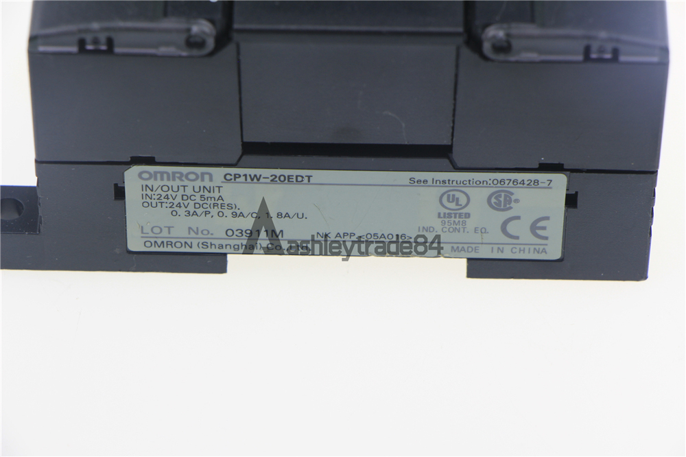 1PCS Used Omron PLC CP1W-20EDT Tested
