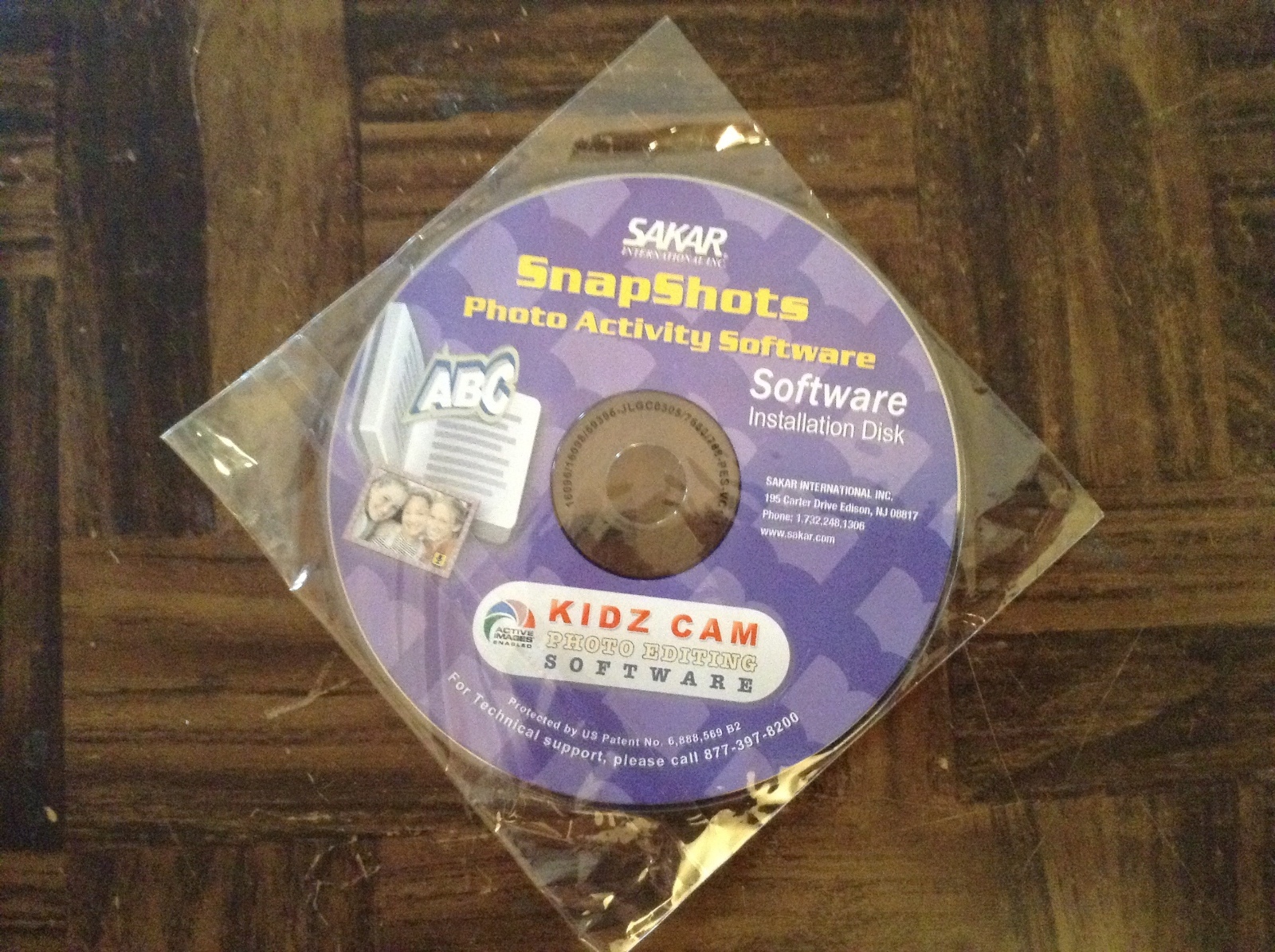 Sakar snapshot photo activity software disc