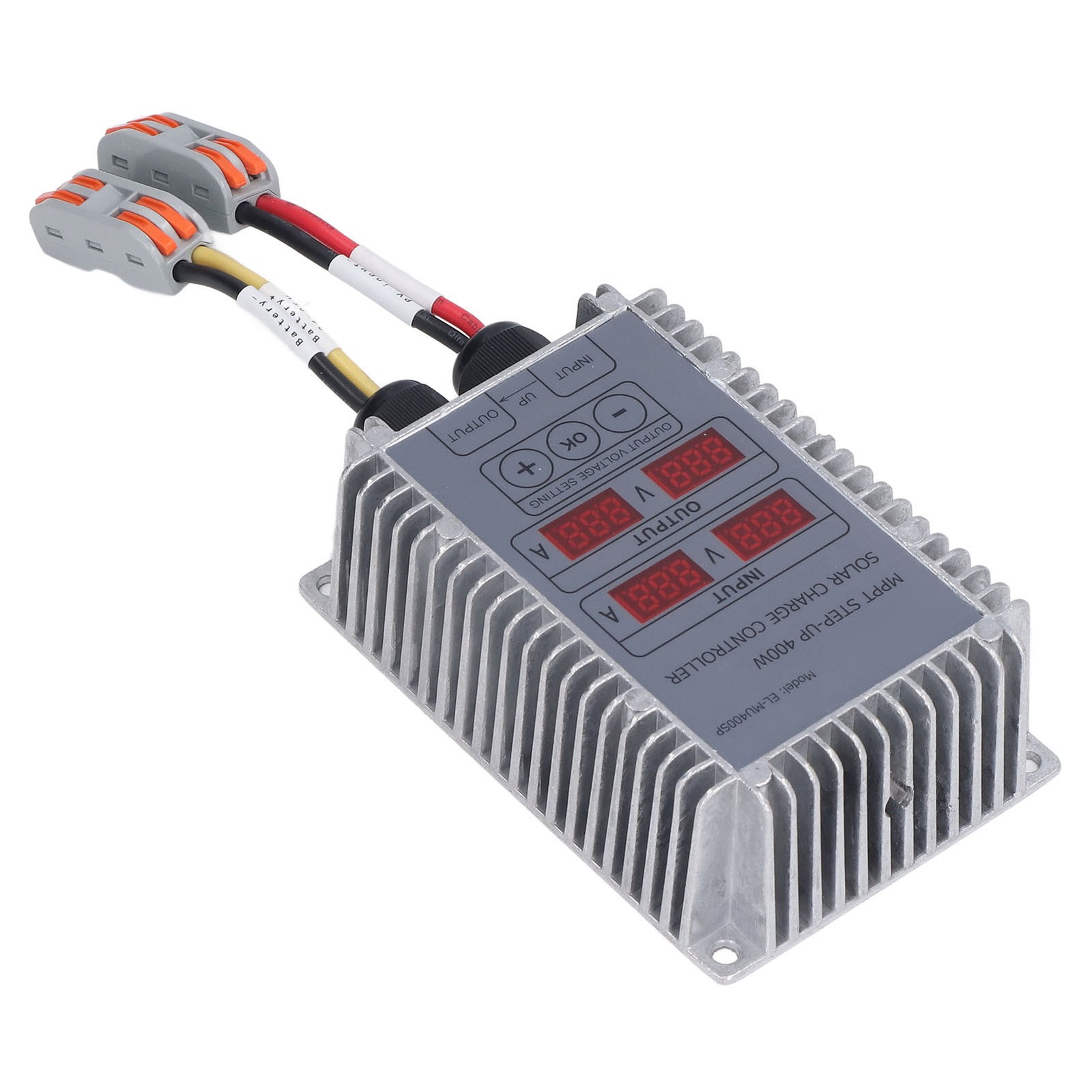 Solar Battery Charge Controller Boost MPPT Voltage Adjustable Waterproof With