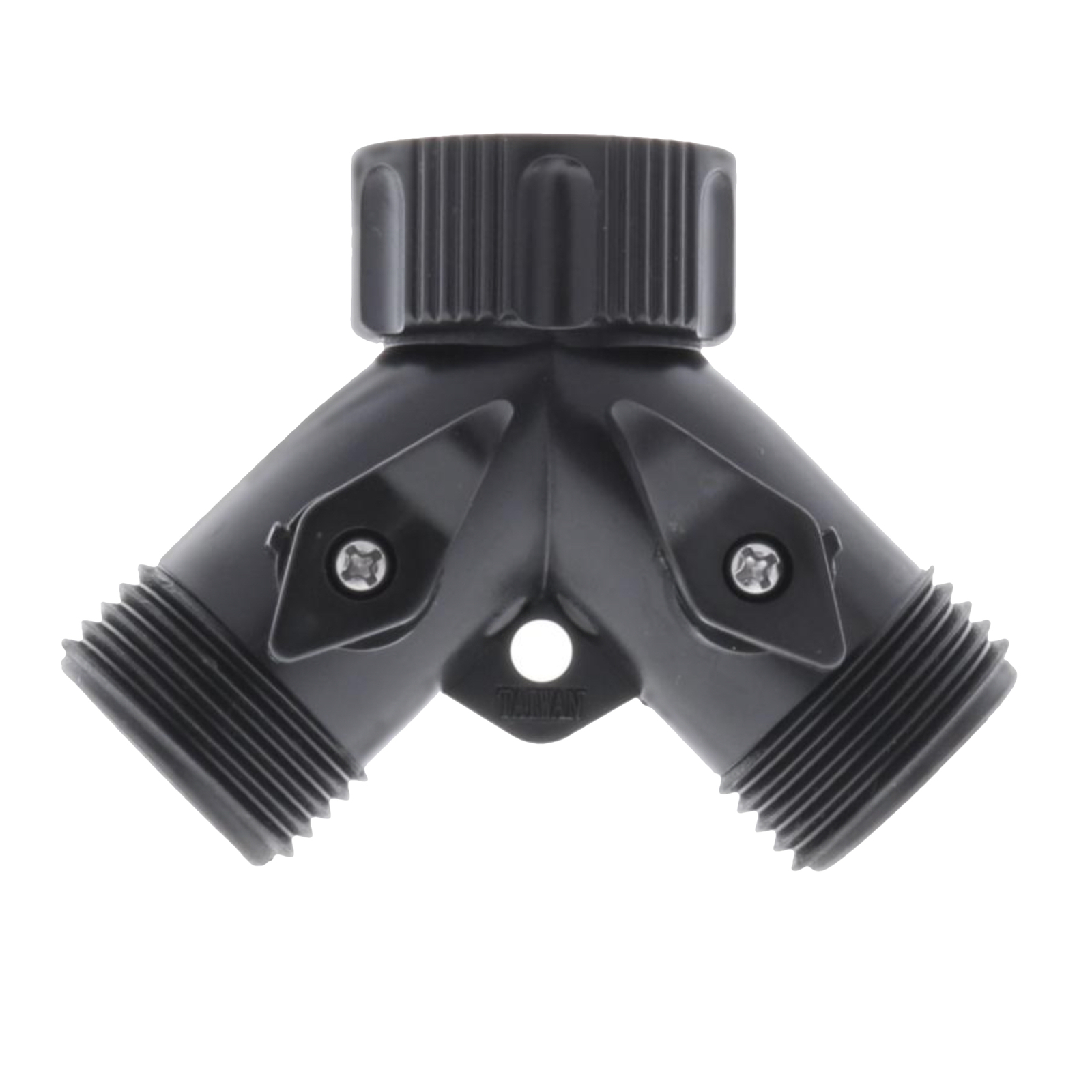 Tempo Faucet Y connector with double shut-off