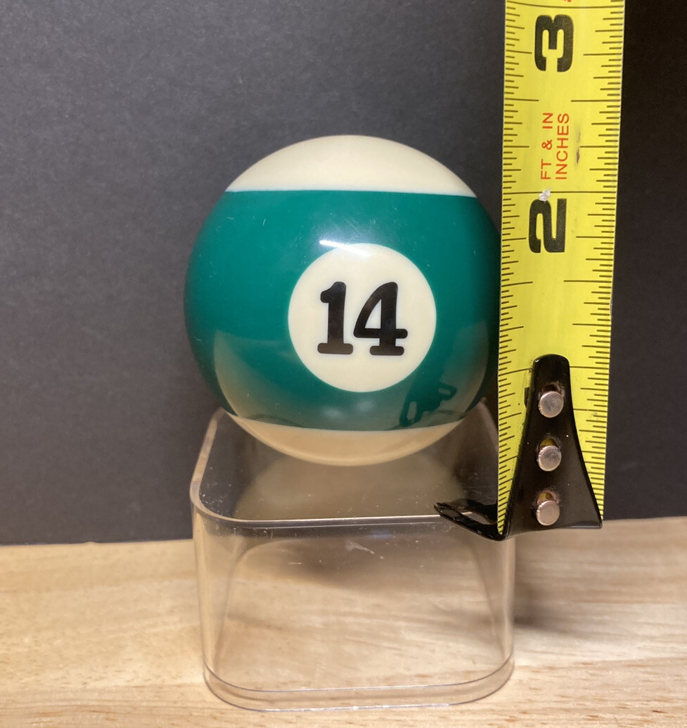 Billiard Pool #14 Ball Replacement Regulation Size 2-1/4 6oz