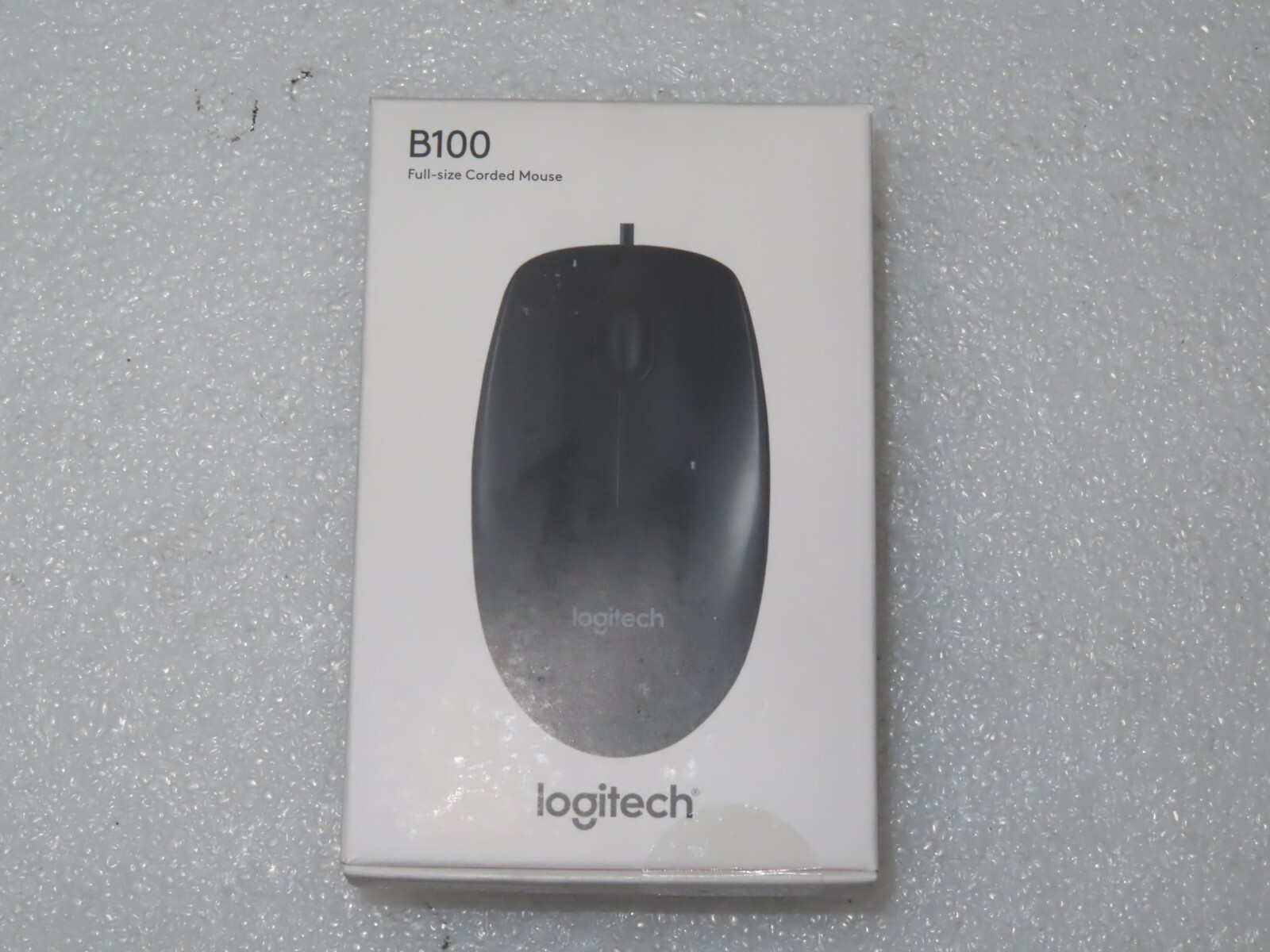 Logitech B100 Optical Full-Size Corded Business Mouse
