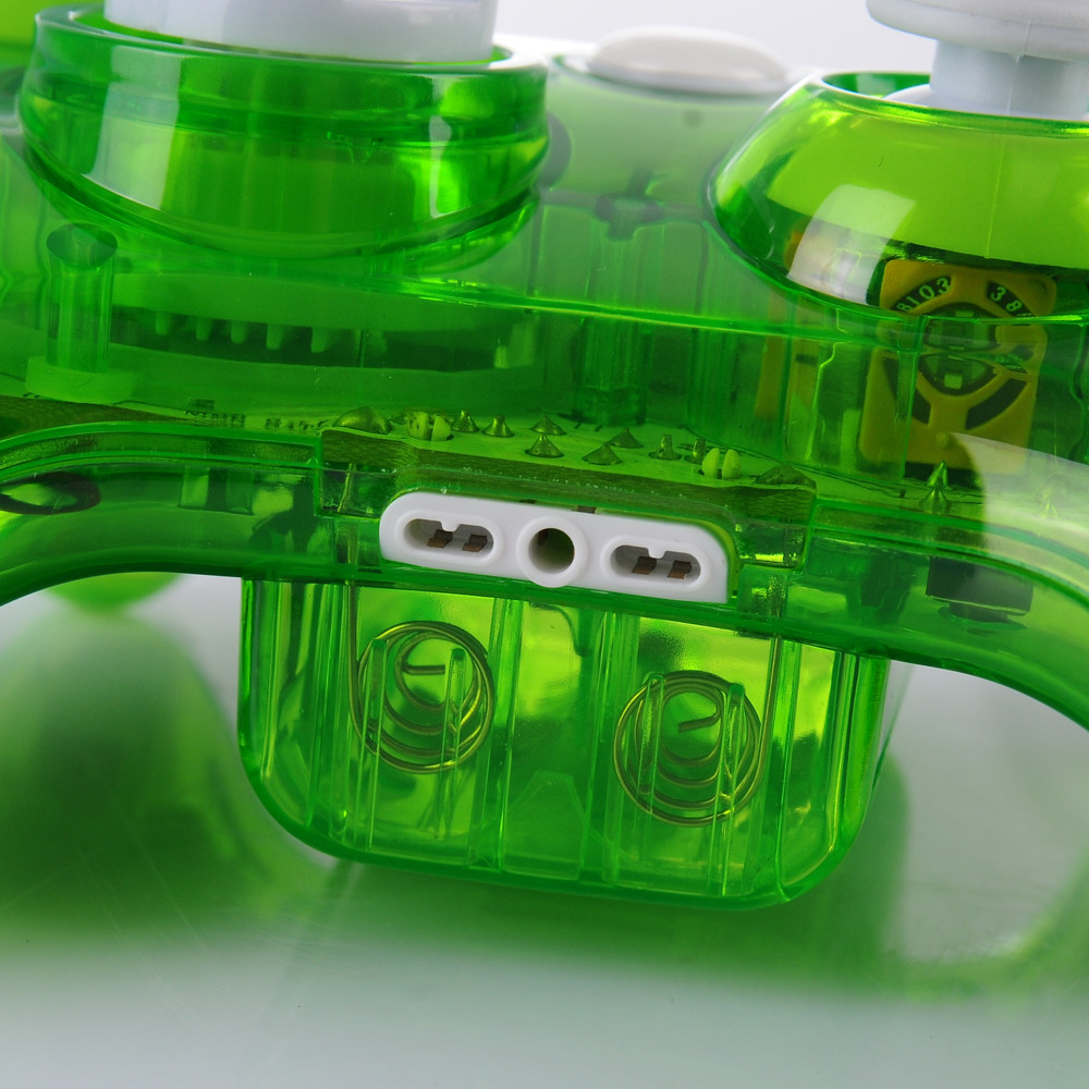Glow USB Wired/Wireless Game Controller For Microsoft Xbox 360 Slim&PC Afterglow