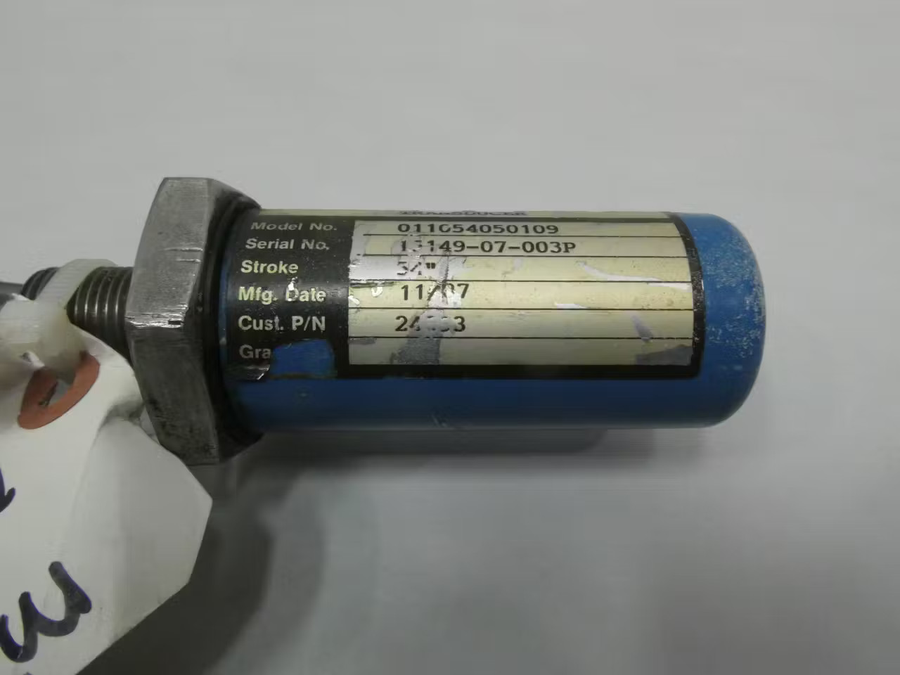 Mts 011054050109 Temposonics Linear Position Transducer 34in