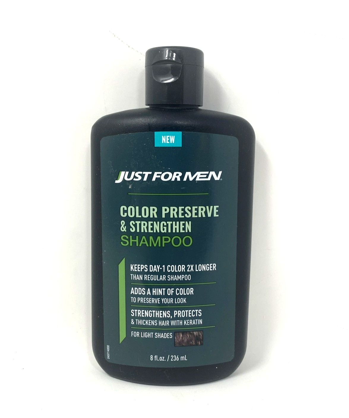 Just For Men Color Preserve & Strengthen Shampoo - 8 oz, Light Shade