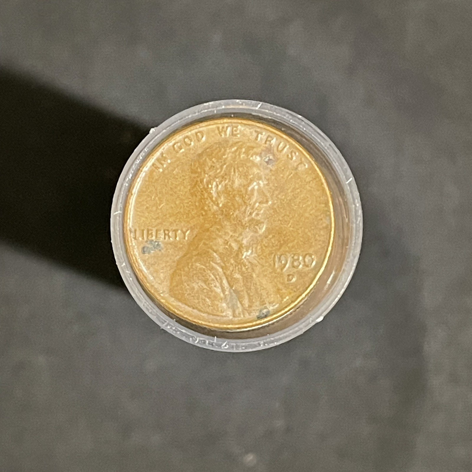 1980 D Lincoln Memorial Cent Copper (CIRCULATED) READ!