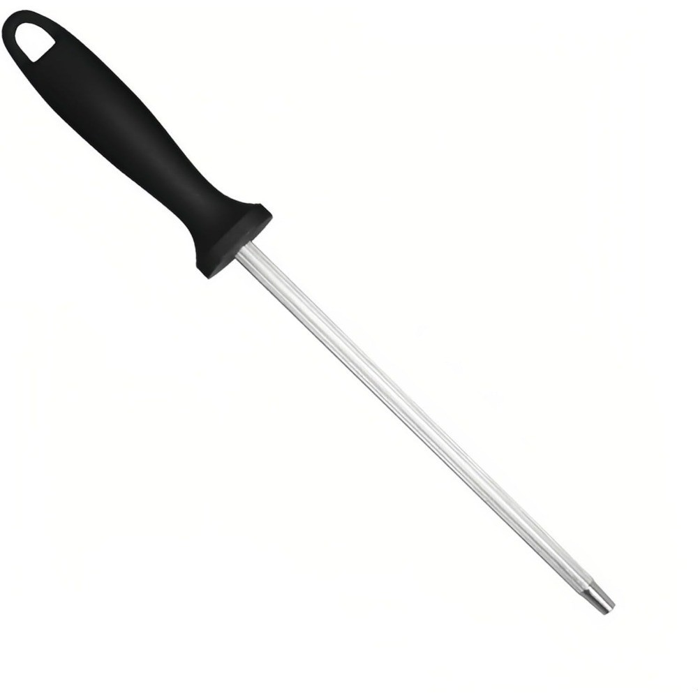 13" Professional Knife Sharpening Steel Rod - High Carbon Magnetic Honing Rod