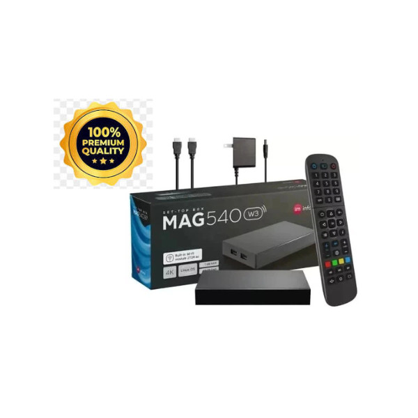 New INFOMIR MAG 540w3 DUAL WiFi 5G 4K upgraded Mag524w3 Mag522w3 LINUX iptv BOX
