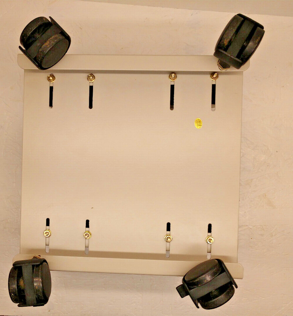 Mobile CPU Stand - Adjustable with Wheels - Metal