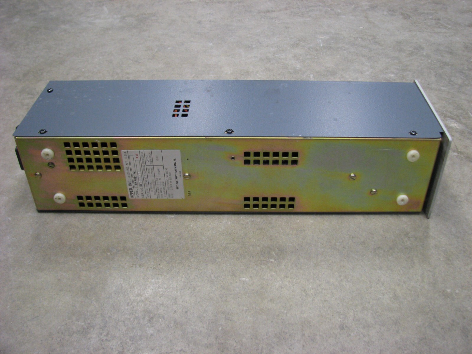 SN488-122 Kepco DC Power Supply