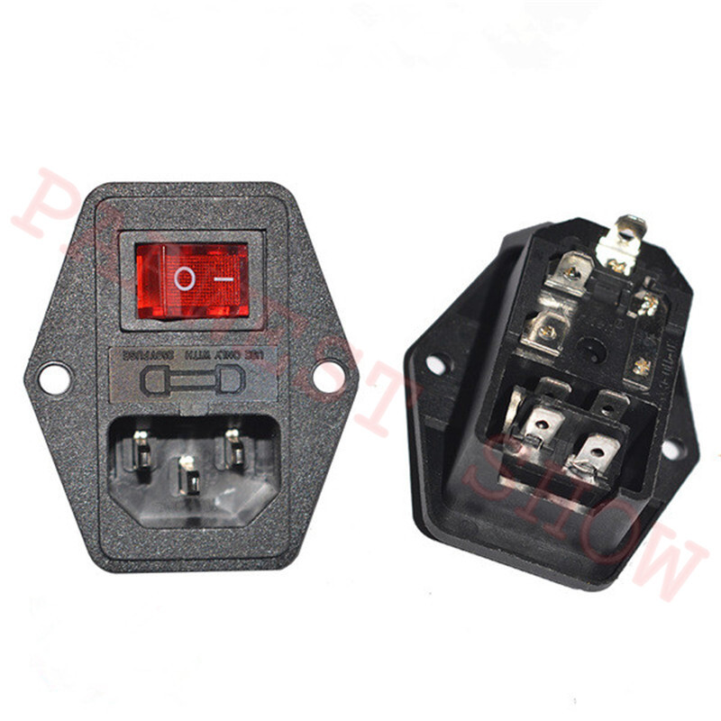 Arcade Cabinet Switched Power Socket Cnnector AC 250V Lighting for arcade game
