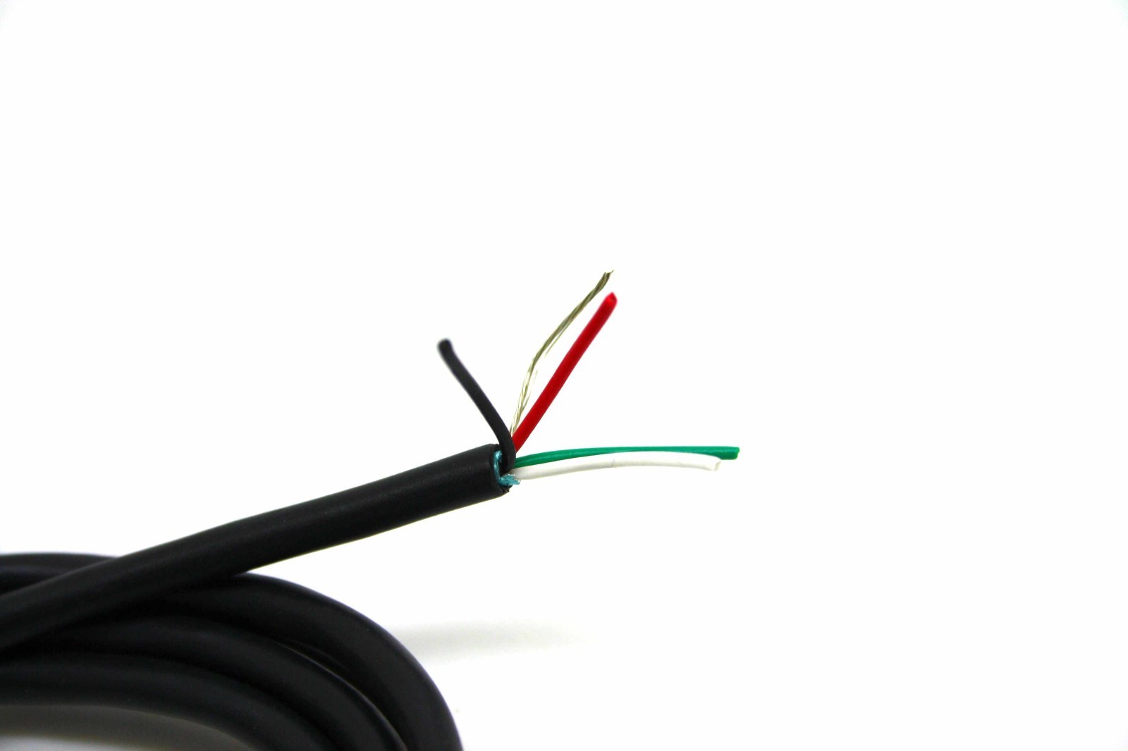 1 METER 3.28FT GAVITT 4 DRIVER PICKUP CABLE GUITAR & SHIELDING - MADE IN USA!