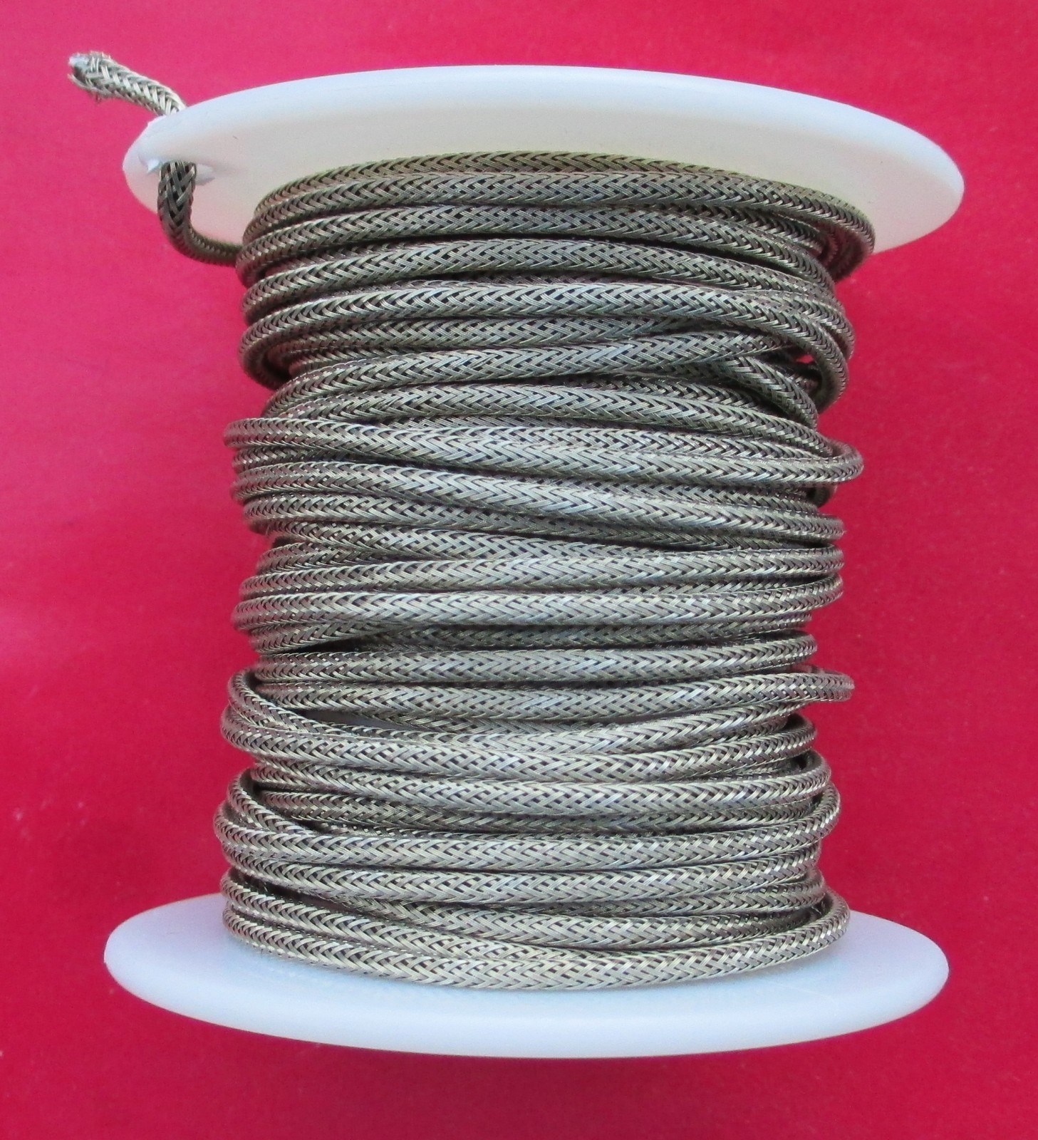 PROFESSIONAL  Grade Guitar Wire 22AWG Braided Shield for Pickup - 5 Feet