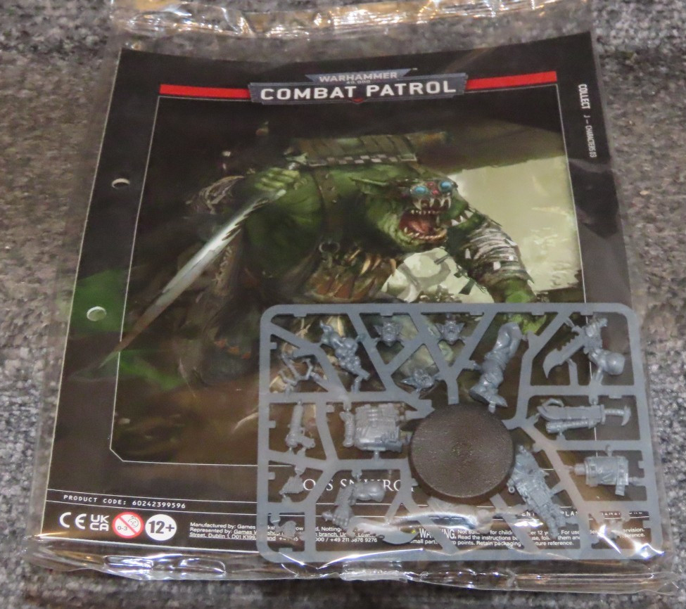 Games Workshop Warhammer 40k Combat Patrol Orks Boss Snikrot New Special Edition