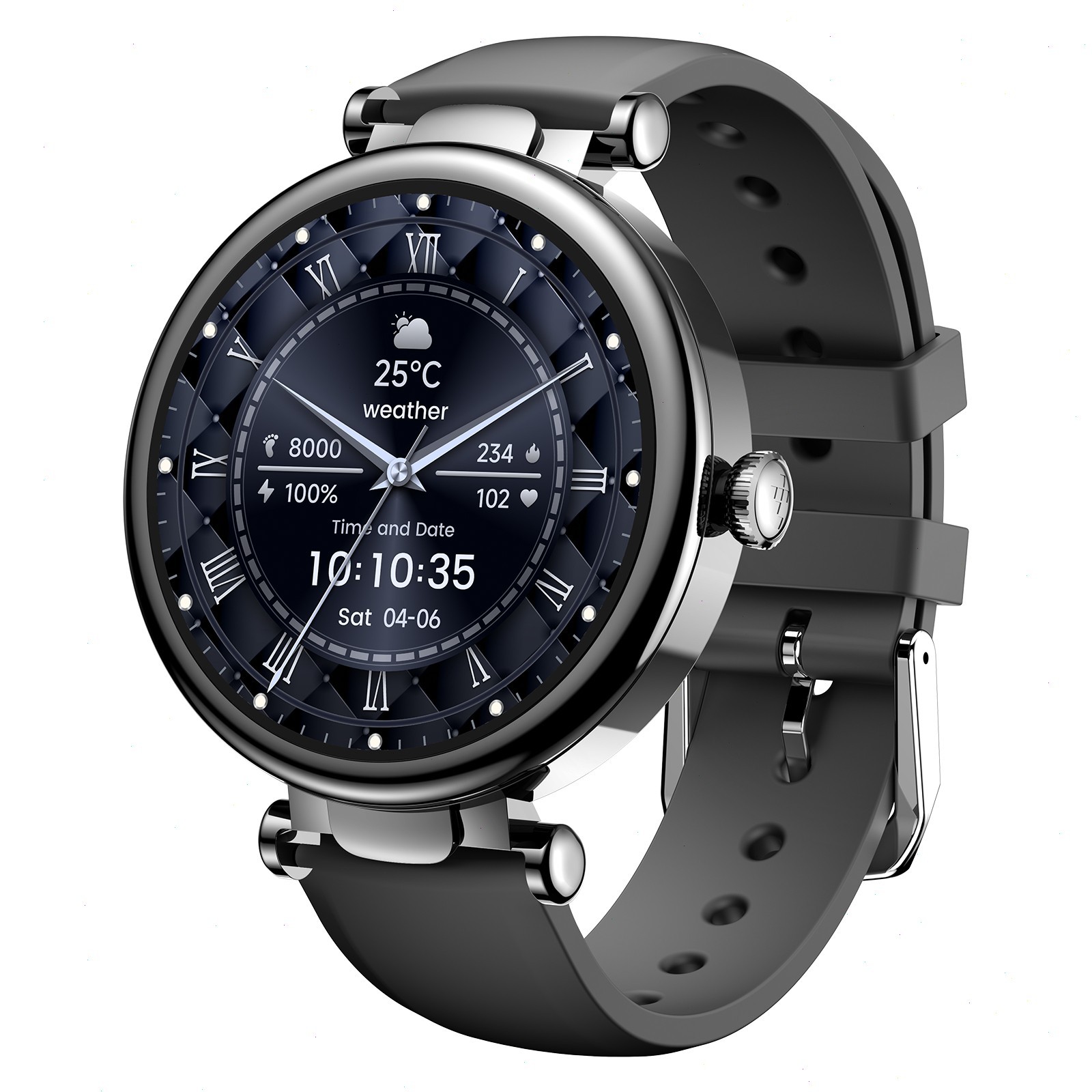 TOZO S8 Smart Watch 1.32" AMOLED Touch Screen Sport Fitness Watch Waterproof
