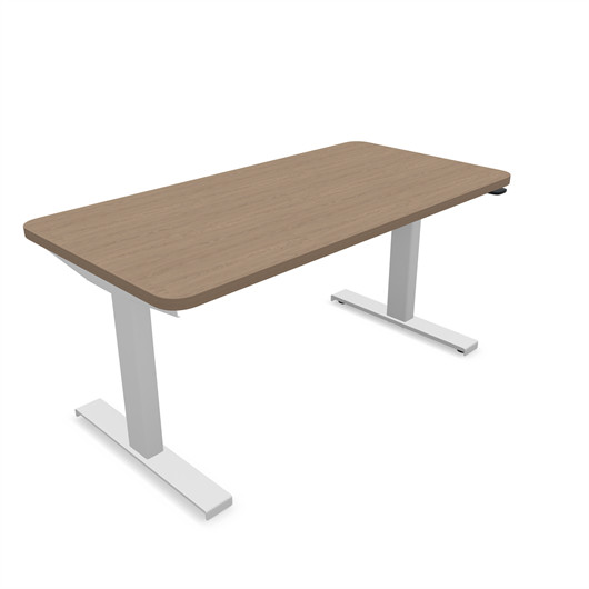 70X29 Steelcase Sit, Kneel or Stand Desk 110V Electric Used In Great Condition
