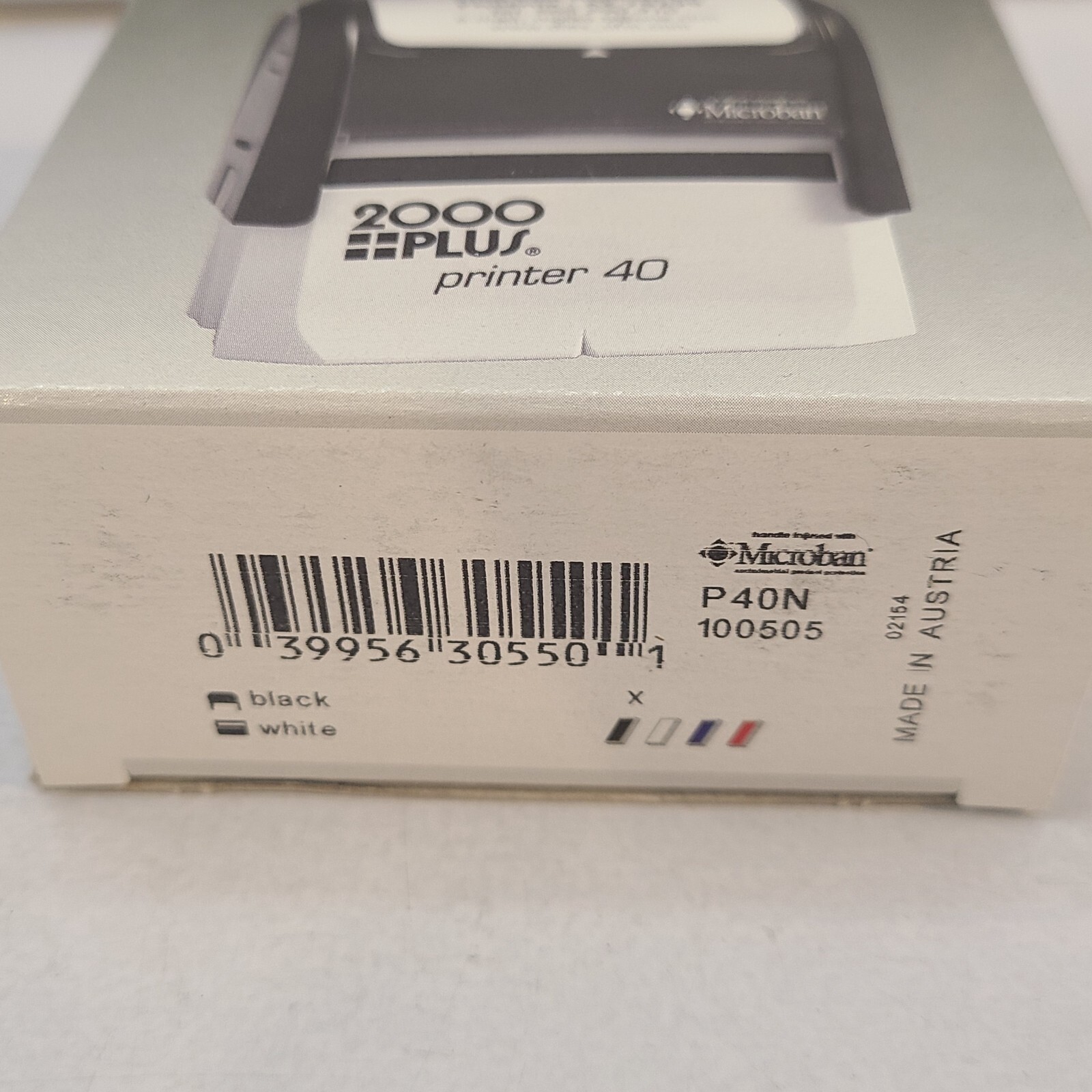 2000 Plus Printer 40 Custom Message Stamp Self-Inking Printer 1-5/16" x 2-3/8"