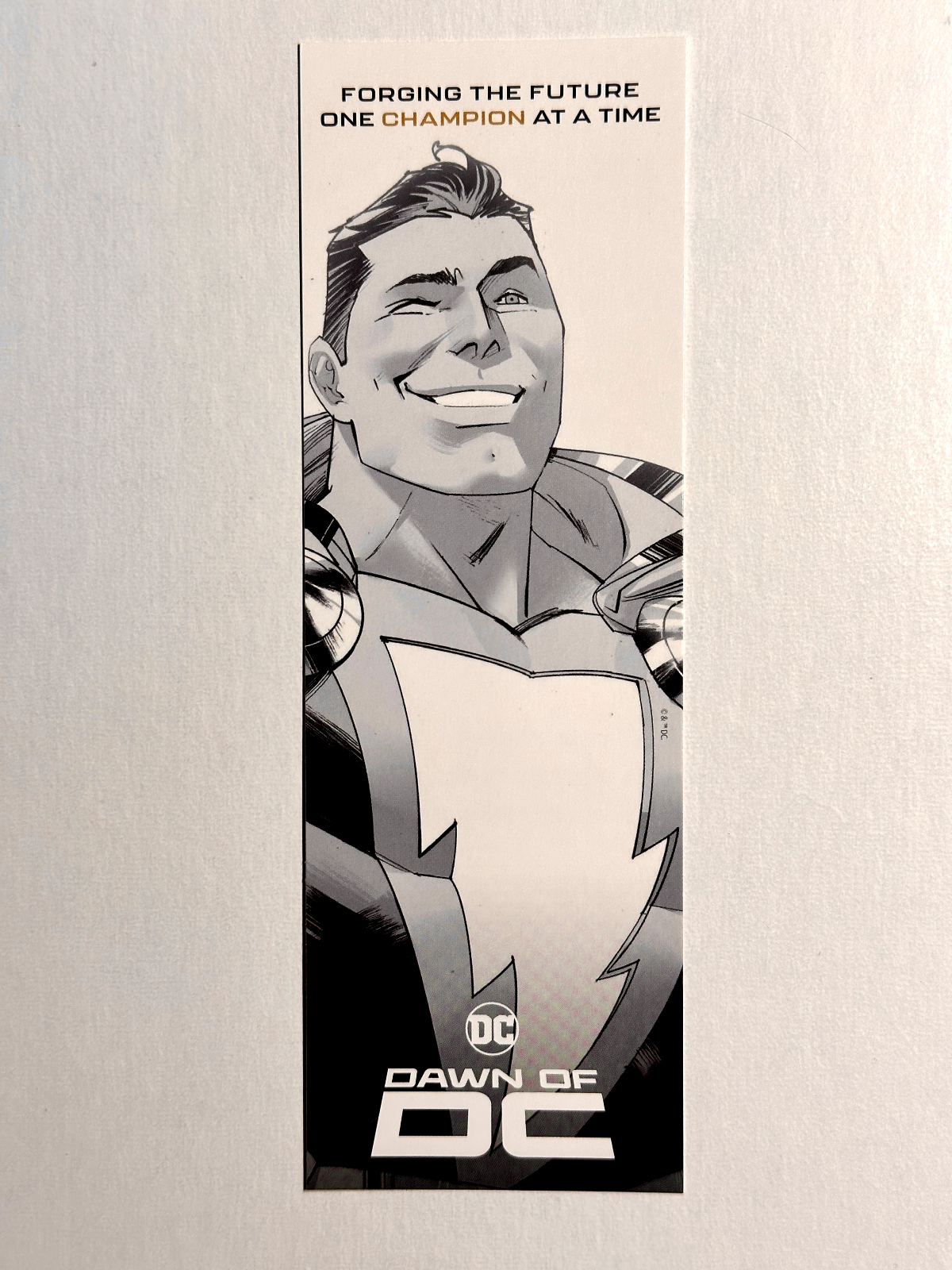 Dawn of DC Shazam Bookmark