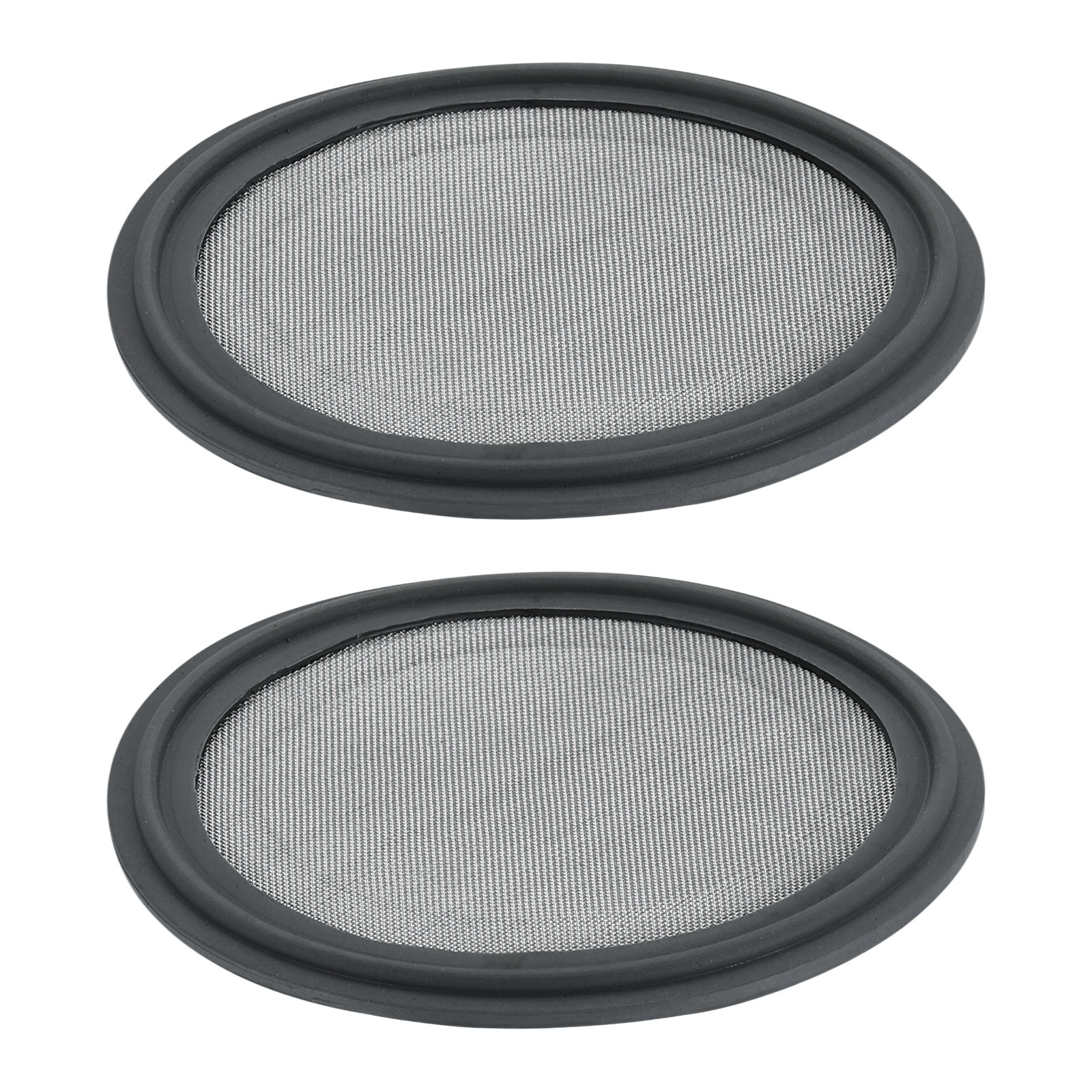 2Pcs 2.5'' FKM Sanitary Gasket, 60 Mesh Sanitary Filter Gasket, Grey