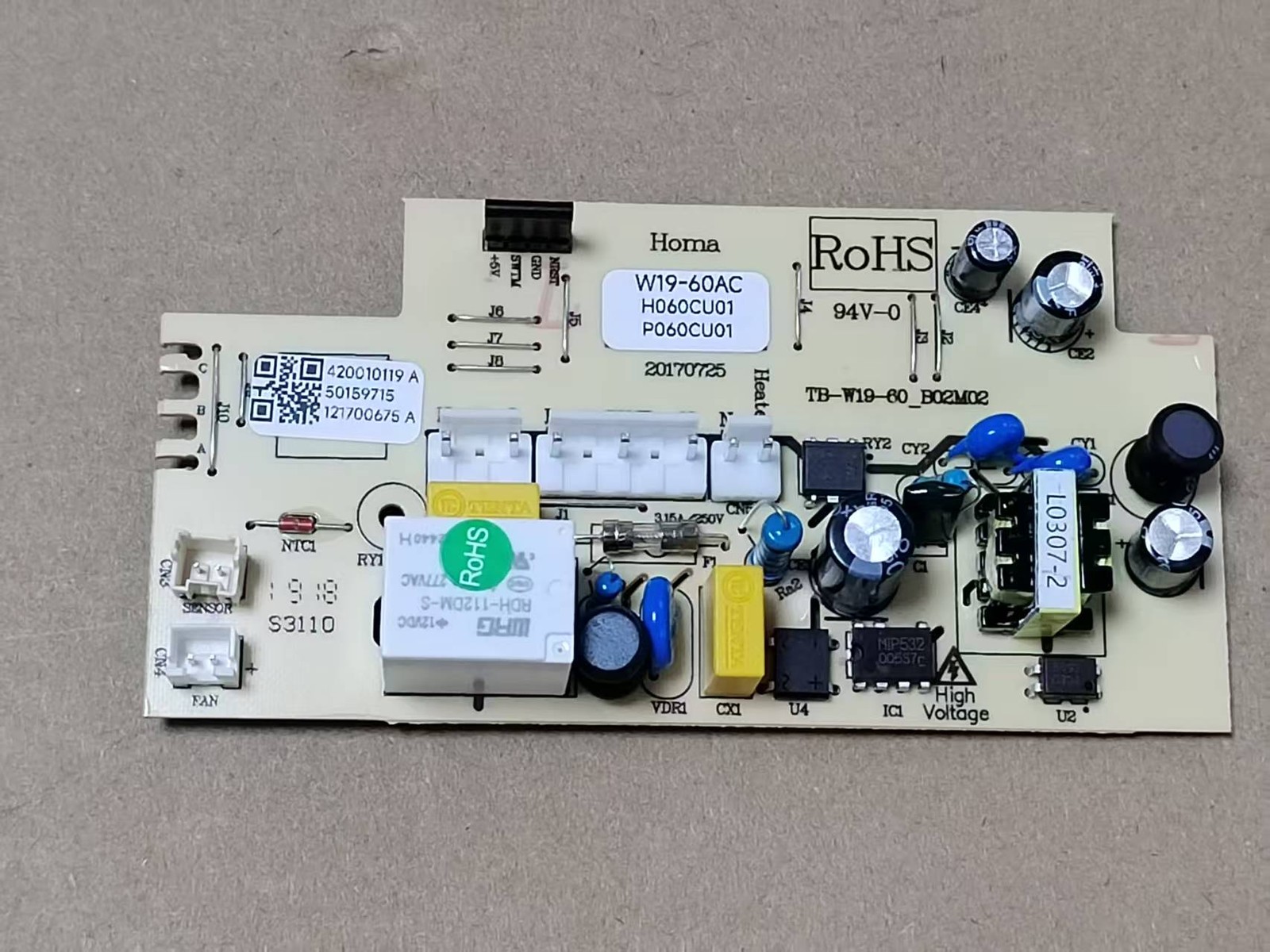1PC For W19-60AC /AB/ABC W19-60 refrigerator computer board