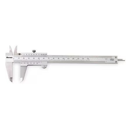 Starrett 125Mea-8/200 Vernier Caliper W/Case, 8 In/200Mm
