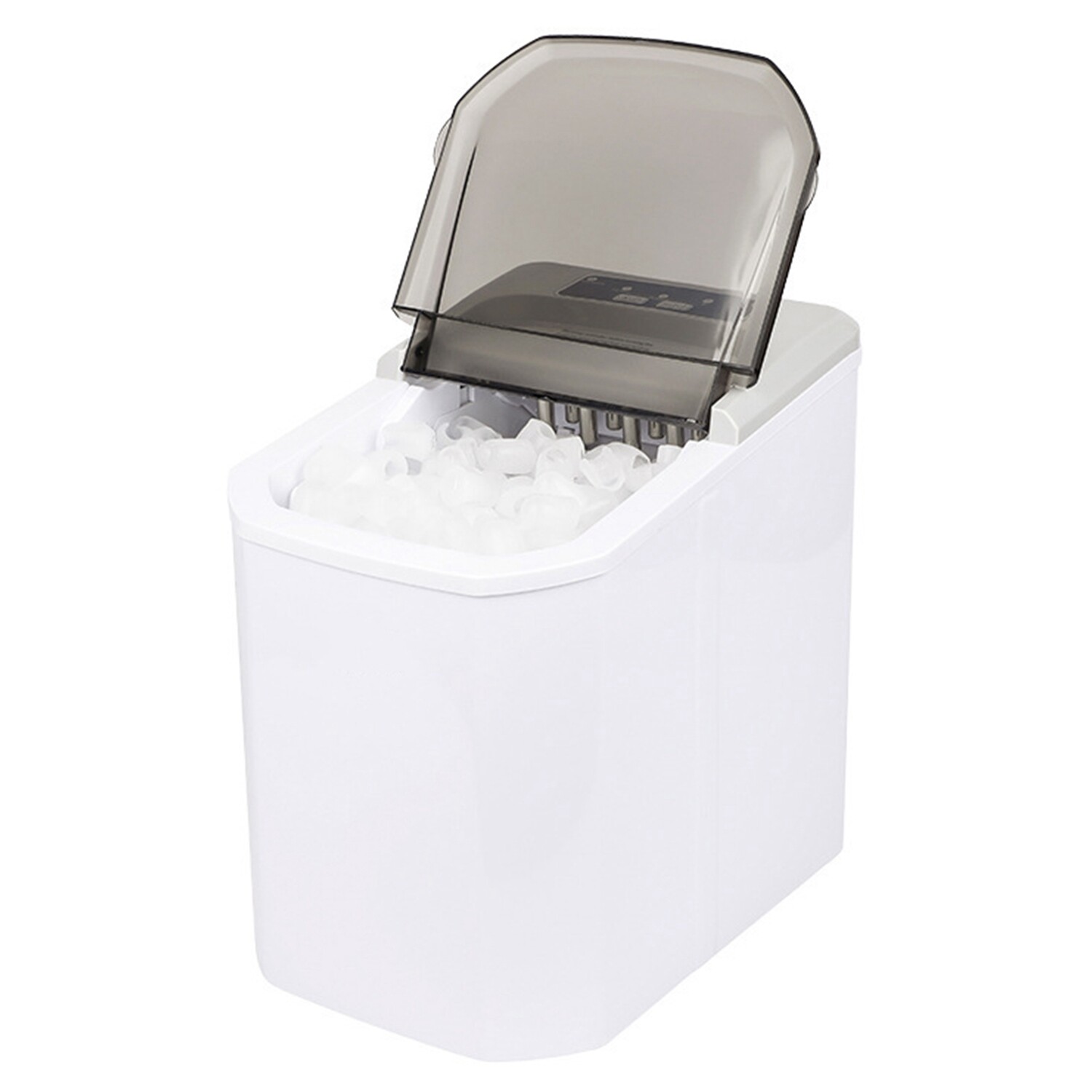 Countertop Ice Maker Machine 33Lbs/24H Self-cleaning with Ice Scoop and Basket
