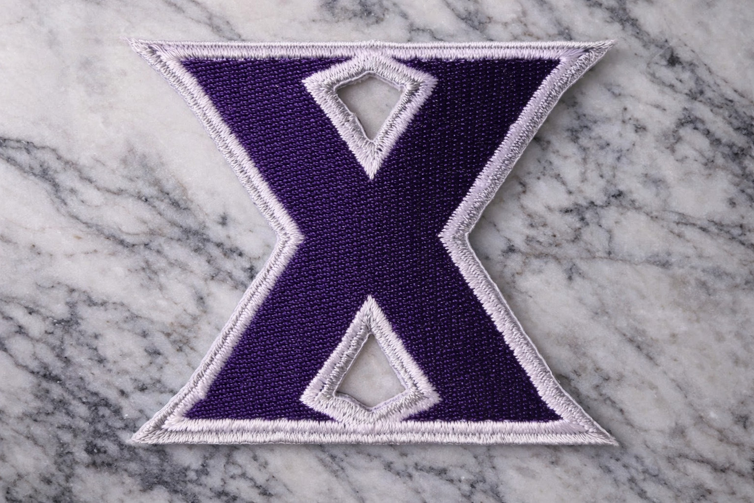XAVIER MUSKETEER NCAA EMBROIDERED IRON ON PATCH 2.75" X 2.5 " FREE SHIPPING