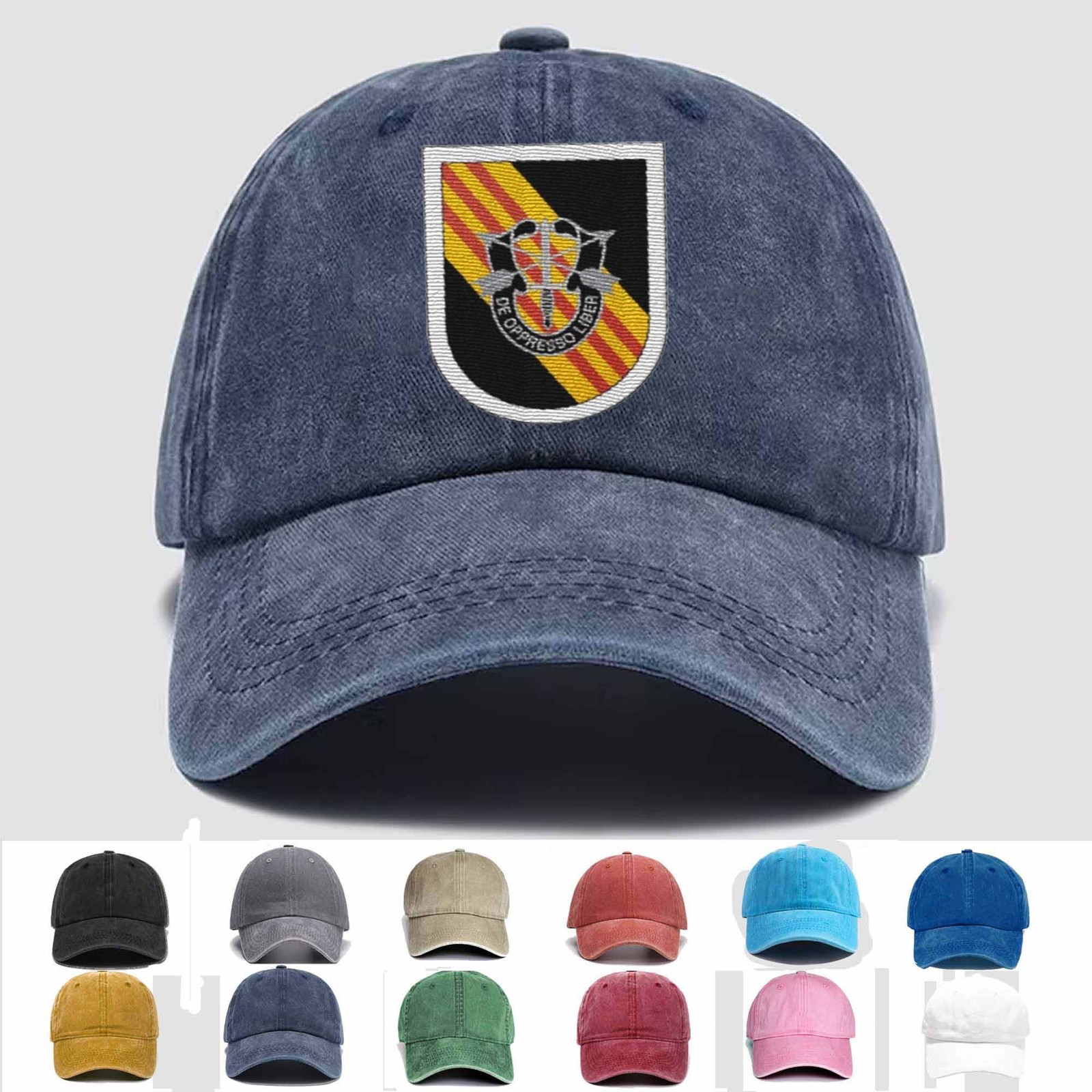 Custom Personalization Embroidered Hat 5st Special Forces Group, Trucker Hat