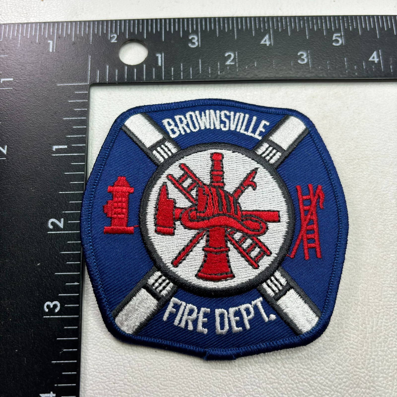 BROWNSVILLE FIRE DEPT. Patch (Firefighter) 44AA