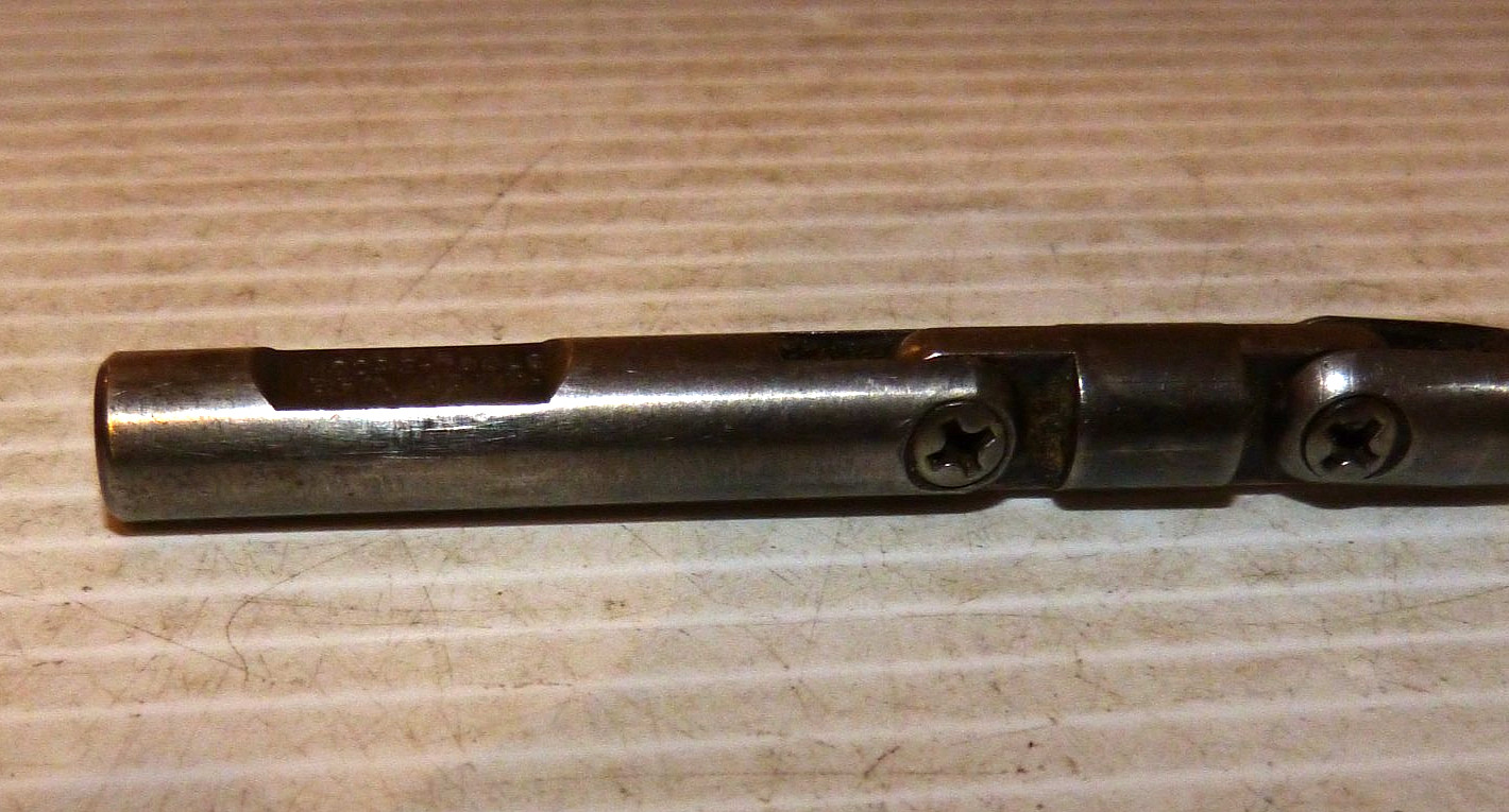 Moore Tools Dog Leg Indicator Holder Estate Find ! #2