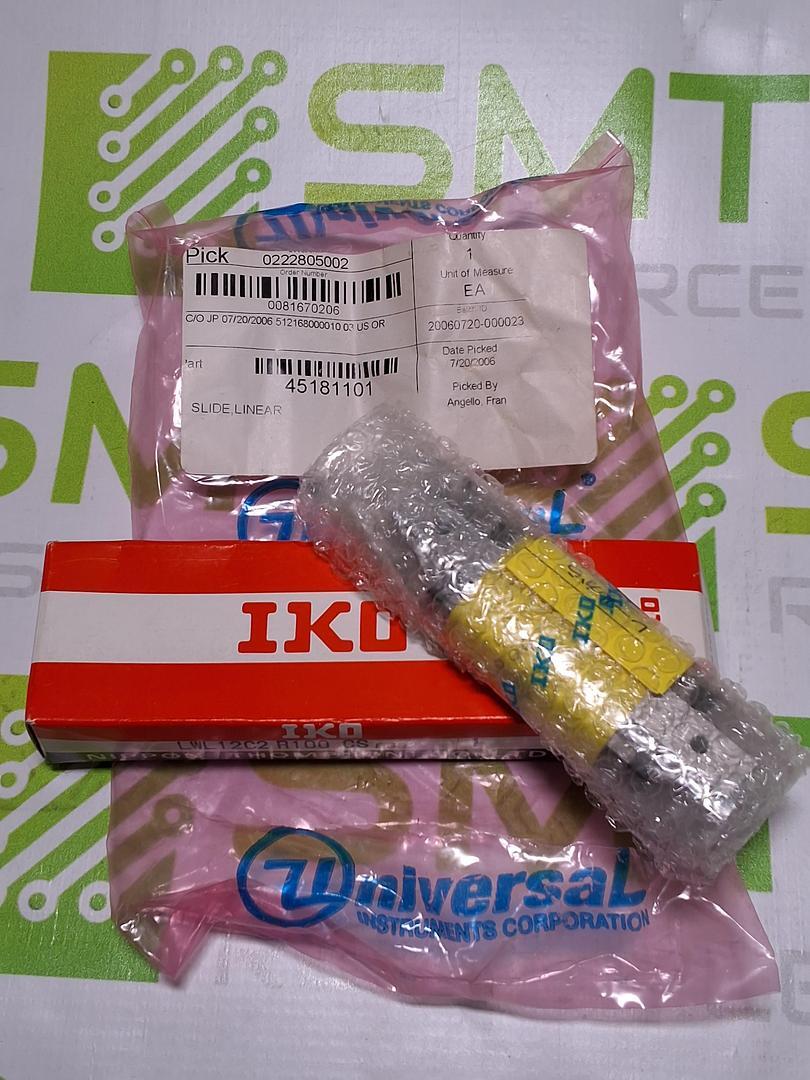 UNIVERSAL INSTRUMENTS IKO 45181101 SLIDE LINEAR LWL12C2R100CS - BRAND NEW IN BOX