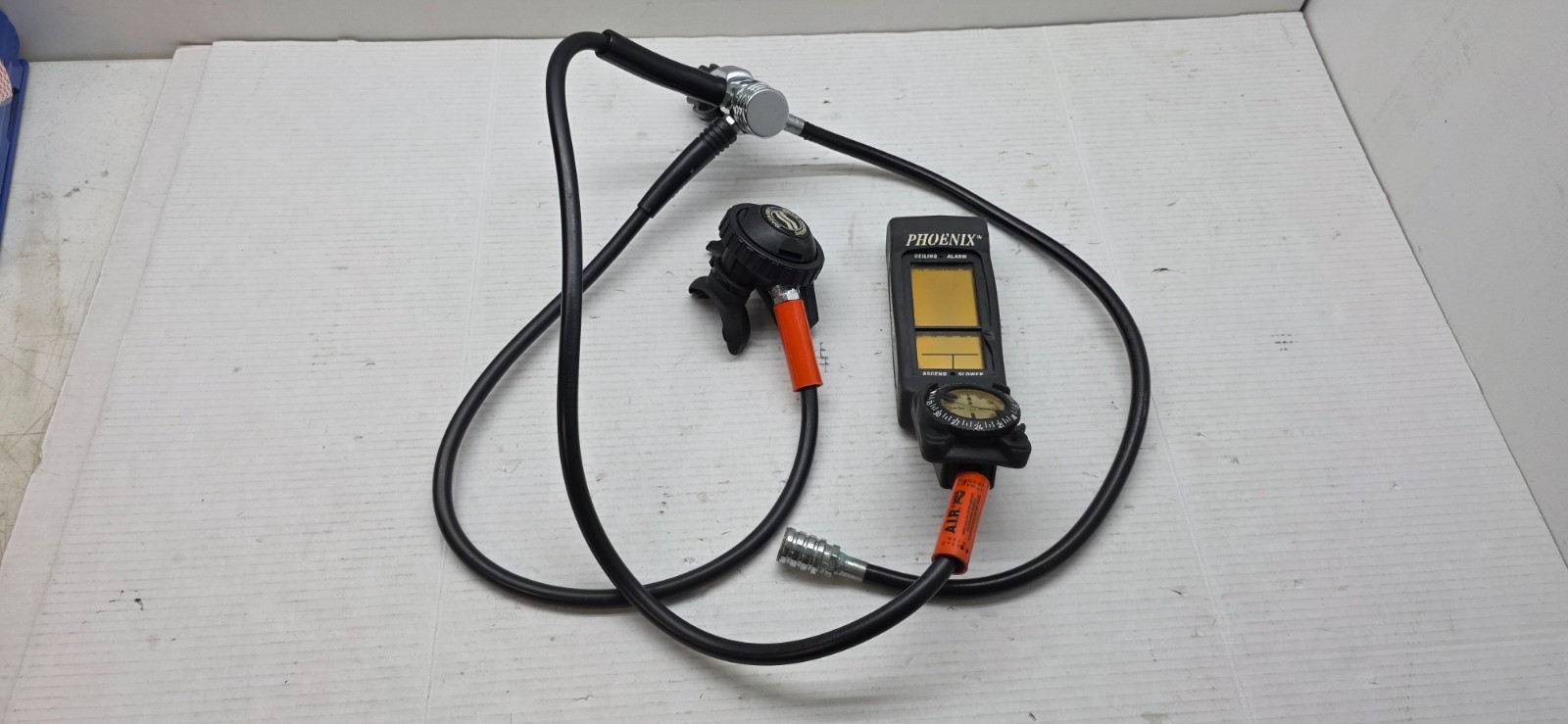 ORCA PHOENIX DIVE COMPUTER SHERWOOD MAGNUM 2 FIRST SECOND STAGE REGULATOR SCUBA