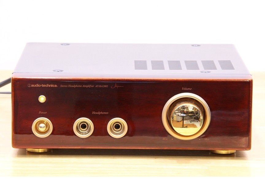 Audio-Technica AT-HA2002 Headphone Amplifier Echizen Lacquer Finish Japan