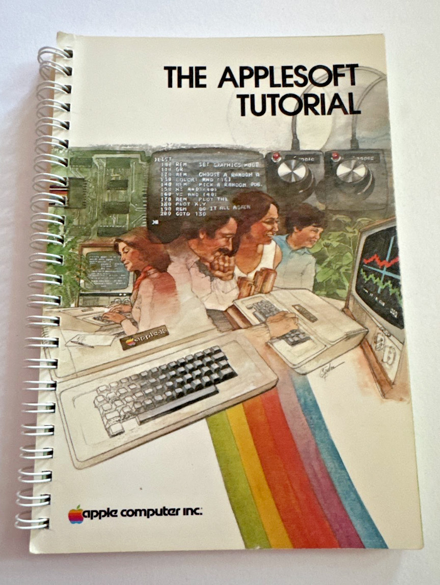 COOL! 1981 The Applesoft Tutorial Apple II VINTAGE COMPUTING