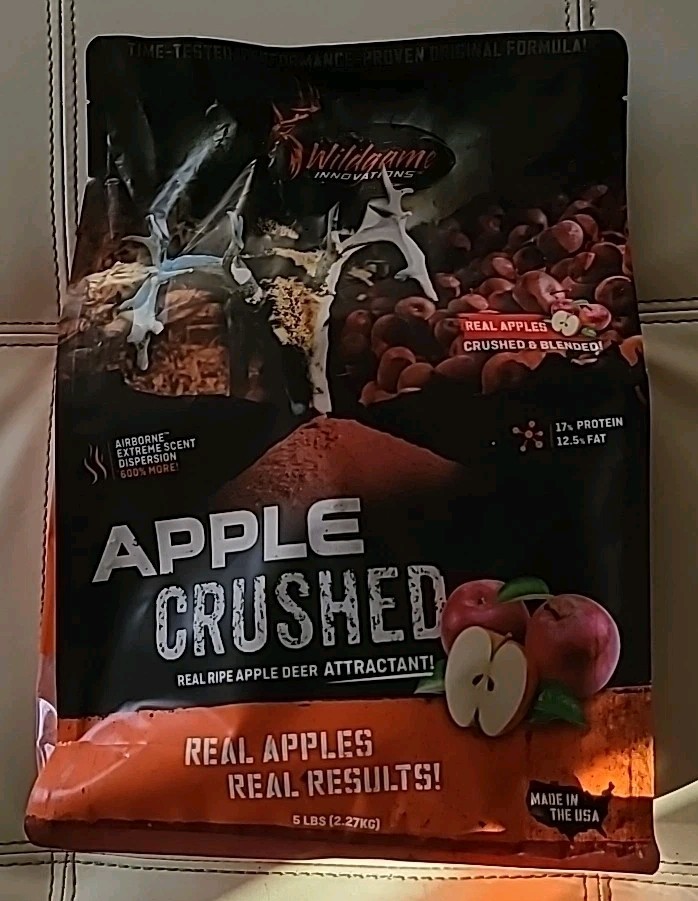 Wildgame Innovations Apple Crush Premium Deer Attractant 5 lb. Bag FREE SHIPPING