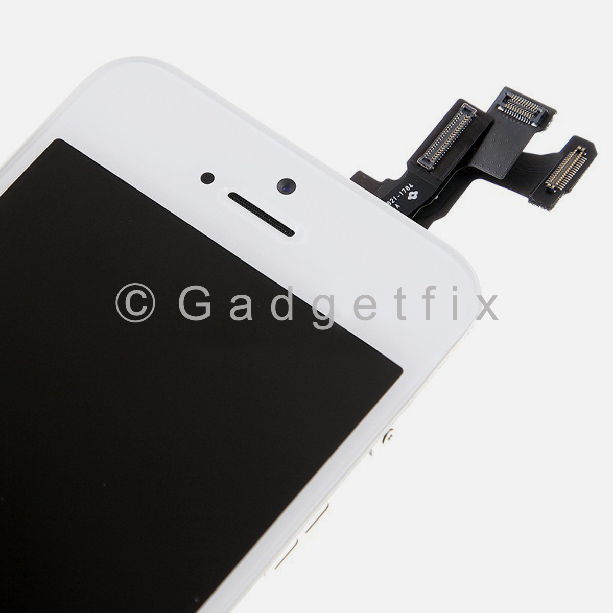 White LCD Screen Display + Touch Screen Digitizer + Button Camera for Iphone 5S