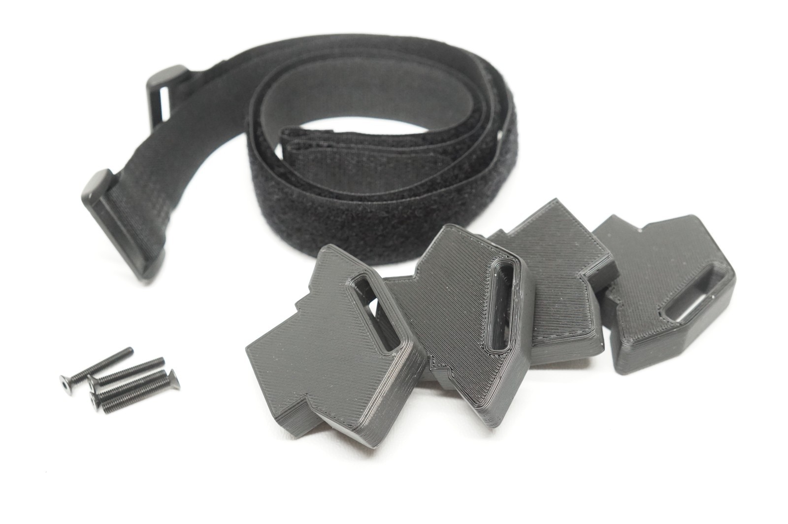 Battery Hold Down Mounts / Straps - Compatible w/ Traxxas XMAXX XRT & Sandcar