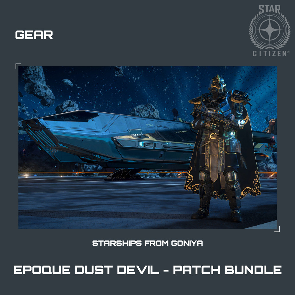 STAR CITIZEN - GEAR - EPOQUE DUST DEVIL - PATCH BUNDLE (LIMITED ITEM)